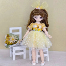 Load image into Gallery viewer, 30cm Two-dimensional Comic Face Doll 1/6 Bjd Doll or Dress Up Clothes Children's Girl Birthday Gift Toys
