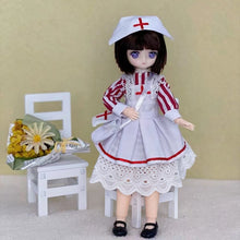 Load image into Gallery viewer, 30cm Two-dimensional Comic Face Doll 1/6 Bjd Doll or Dress Up Clothes Children's Girl Birthday Gift Toys
