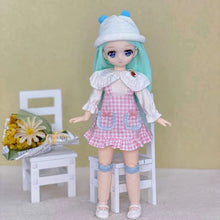 Load image into Gallery viewer, 30cm Two-dimensional Comic Face Doll 1/6 Bjd Doll or Dress Up Clothes Children's Girl Birthday Gift Toys
