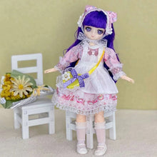 Load image into Gallery viewer, 30cm Two-dimensional Comic Face Doll 1/6 Bjd Doll or Dress Up Clothes Children's Girl Birthday Gift Toys

