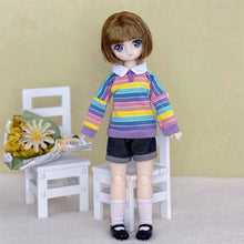 Load image into Gallery viewer, 30cm Two-dimensional Comic Face Doll 1/6 Bjd Doll or Dress Up Clothes Children's Girl Birthday Gift Toys
