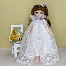 Load image into Gallery viewer, 30cm Two-dimensional Comic Face Doll 1/6 Bjd Doll or Dress Up Clothes Children's Girl Birthday Gift Toys
