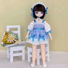 Load image into Gallery viewer, 30cm Two-dimensional Comic Face Doll 1/6 Bjd Doll or Dress Up Clothes Children's Girl Birthday Gift Toys
