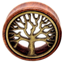 Load image into Gallery viewer, Hot Wood Peace Tree Ear Extender Ear Jewelry Exquisite Piercing Jewelry 8-20mm
