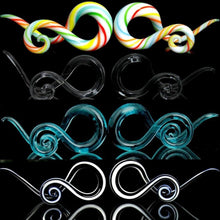 Load image into Gallery viewer, Exquisite Auricle Glass Snail Ear Extender Human Body Piercing Accessories
