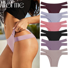 Load image into Gallery viewer, Cross Waistband Seamless Panties Women Lingerie Sexy Underwear Solid Color Briefs Female Low Waist Intimates Panties

