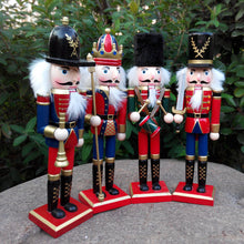 Load image into Gallery viewer, Nutcracker Christmas Decorative Creative Wooden Craftwork Decoration Children's Day Gift
