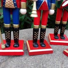 Load image into Gallery viewer, Nutcracker Christmas Decorative Creative Wooden Craftwork Decoration Children's Day Gift
