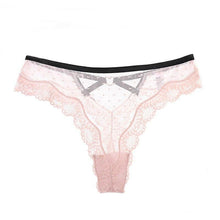 Load image into Gallery viewer, New Female Seamless G-string Underwear Lingerie Women Sexy Lace Panties Transparent Low-waist Underpant Hollow Out Thong
