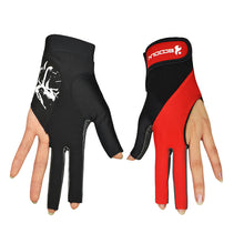 Load image into Gallery viewer, Three-Finger Gloves Accessories High Elasticity Comfortable Sweat-Absorbent Lycra Table Tennis Gloves Single Pack
