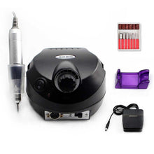 Load image into Gallery viewer, 32W 35000RPM Nail Drill Machine Set With Sanding Band Professional Milling Manicure Machine Set Kit With Nail drill Bit Set Kit
