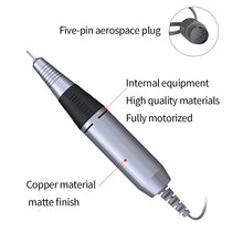 Load image into Gallery viewer, 32W 35000RPM Nail Drill Machine Set With Sanding Band Professional Milling Manicure Machine Set Kit With Nail drill Bit Set Kit

