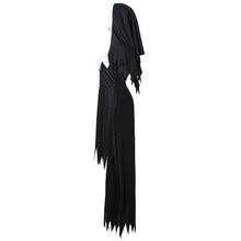 Load image into Gallery viewer, Adult Women Nun Cosplay Masquerade Vampire Halloween Party Fancy Dress Costumes
