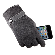 Load image into Gallery viewer, New Cashmere Non-Inverted Velvet Touch Screen Hand Cycling and Driving Korean Casual Cotton Gloves
