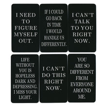 Load image into Gallery viewer, 335g 12x7cm Oracle High Quality Tarot Cards Dnd Deck Box Predictions Darkness Runes Divination Classic Trading Fate
