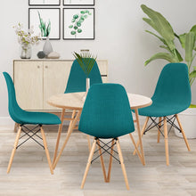 Load image into Gallery viewer, 1/2/4/6 Pieces Seat Cover For Shell Chair Washable Removable Armless Shell Chair Cover Banquet Home Hotel Slipcover Seat Cover
