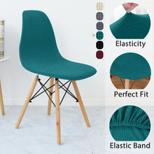 Load image into Gallery viewer, 1/2/4/6 Pieces Seat Cover For Shell Chair Washable Removable Armless Shell Chair Cover Banquet Home Hotel Slipcover Seat Cover
