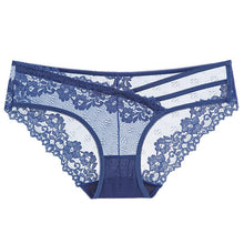Load image into Gallery viewer, Women's Sexy Lace Panties Summer Low Waist Breathable Briefs Irregular Belt Underwear
