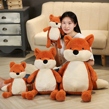 Load image into Gallery viewer, 35-90cm Soft Fluffy Fox Plush Toy Cute Cartoon Animal Fox Stuffed Doll Girls Lover Valentine's Gift Kawaii Sofa Decor Pillows
