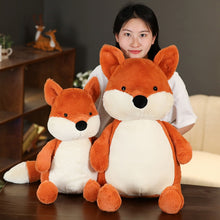 Load image into Gallery viewer, 35-90cm Soft Fluffy Fox Plush Toy Cute Cartoon Animal Fox Stuffed Doll Girls Lover Valentine's Gift Kawaii Sofa Decor Pillows
