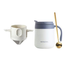 Load image into Gallery viewer, 350/500ML stainless steel coffee mug mug vacuum mug outdoor car travel mug ladies mug insulation 6-12 hours water cup thermos
