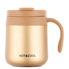 Load image into Gallery viewer, 350/500ML stainless steel coffee mug mug vacuum mug outdoor car travel mug ladies mug insulation 6-12 hours water cup thermos
