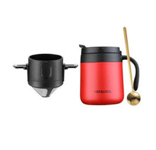 Load image into Gallery viewer, 350/500ML stainless steel coffee mug mug vacuum mug outdoor car travel mug ladies mug insulation 6-12 hours water cup thermos
