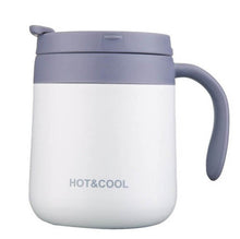 Load image into Gallery viewer, 350/500ML stainless steel coffee mug mug vacuum mug outdoor car travel mug ladies mug insulation 6-12 hours water cup thermos
