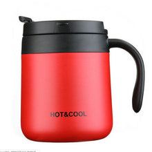 Load image into Gallery viewer, 350/500ML stainless steel coffee mug mug vacuum mug outdoor car travel mug ladies mug insulation 6-12 hours water cup thermos
