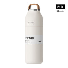 Load image into Gallery viewer, 350ML Portable Thermos Cup Thermos Stainless Steel Thermos Vacuum Water Cup Thermos Cup Water Bottle 12 Hours Termos Para Agua
