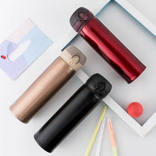 Load image into Gallery viewer, 350ML Stainless Steel Double Wall Insulated Cup Vacuum Cup Thermal Mug Flask Coffee Mug Car Travel Drink Bottle Thermocup Termos
