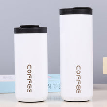 Load image into Gallery viewer, 350ml/500ml 304 Stainless Steel Milk Tea Coffee Mug Leak-Proof Thermos Mug Travel Thermal Cup Thermosmug Water Bottle For Gifts
