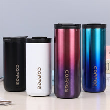 Load image into Gallery viewer, 350ml/500ml 304 Stainless Steel Milk Tea Coffee Mug Leak-Proof Thermos Mug Travel Thermal Cup Thermosmug Water Bottle For Gifts
