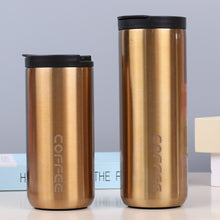 Load image into Gallery viewer, 350ml/500ml 304 Stainless Steel Milk Tea Coffee Mug Leak-Proof Thermos Mug Travel Thermal Cup Thermosmug Water Bottle For Gifts
