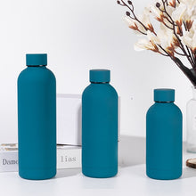 Load image into Gallery viewer, 350ml/500ml/750ml Large Capacity 304 Stainless Steel Sports Thermos Hot And Cold Metal Water Bottle Vacuum Thermos Keeps Cold
