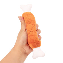 Load image into Gallery viewer, Tao Pet Supplies Toy Plush Sound Double Bones Pet Chicken Leg Dog Toy
