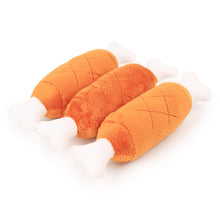 Load image into Gallery viewer, Tao Pet Supplies Toy Plush Sound Double Bones Pet Chicken Leg Dog Toy
