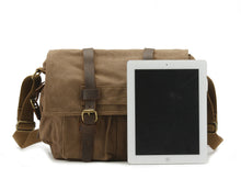 Load image into Gallery viewer, Simple Canvas Men's Bag Single Shoulder Crossbody Outdoor Casual Messenger Bag
