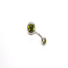 Load image into Gallery viewer, 20 Color Stainless Steel Pressure Drill Navel Stud Belly Ring Color Navel Buckle Piercing Jewelry
