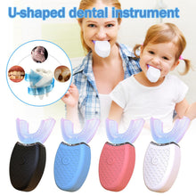Load image into Gallery viewer, Children Electric Auto Toothbrush U-shaped Brush Teeth Cleaner Tool
