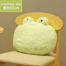 Load image into Gallery viewer, 35cm kawaii Animal Teddy Bear Rabbit Frog Tiger Pig Plush Toys Cartoon Stuffed Soft Pillow Back Sofa Cushion for Girls Kids
