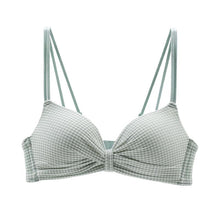 Load image into Gallery viewer, Sexy Grid Lingerie Comfort Wireless Bras for Women Plunge Brassiere Multi Way Bra A B Cup
