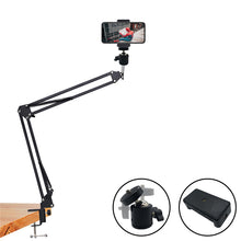 Load image into Gallery viewer, 360 Degree long Arm Stand Holder Compatible Mobile Phone Tablet Holder Clip Photography Light Holder /Phone Holder Replacement
