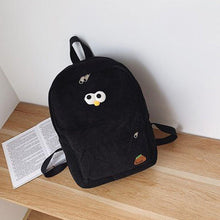 Load image into Gallery viewer, Large Capacity Cartoon Pendant Multi-Pocket Bookbag Women Backpack Travel Rucksack School Backpack
