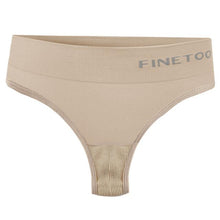 Load image into Gallery viewer, High Waist Seamless Thongs Women Soft T-back Panties M-2XL G-string Underwear Ladies Letter Bikini Underpants Female Lingerie
