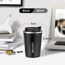 Load image into Gallery viewer, 380/510ML Stainless Steel Coffee Mug Leak-Proof Thermos Travel Thermal Vacuum Flask Insulated Cup Milk Tea Water Bottle

