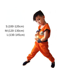 Load image into Gallery viewer, Halloween Dragon Ball Monkey King Costume Boy Clothes Turtle Pie Cospla Anime Super Saiyan Costume
