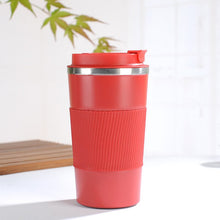 Load image into Gallery viewer, 380ml 510ml Stainless Steel Coffee Cup Thermal Mug Garrafa Termica Cafe Copo Termico Caneca Non-slip Travel Car Insulated Bottle
