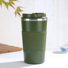 Load image into Gallery viewer, 380ml 510ml Stainless Steel Coffee Cup Thermal Mug Garrafa Termica Cafe Copo Termico Caneca Non-slip Travel Car Insulated Bottle
