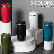 Load image into Gallery viewer, 380ml 510ml Stainless Steel Coffee Cup Thermal Mug Garrafa Termica Cafe Copo Termico Caneca Non-slip Travel Car Insulated Bottle
